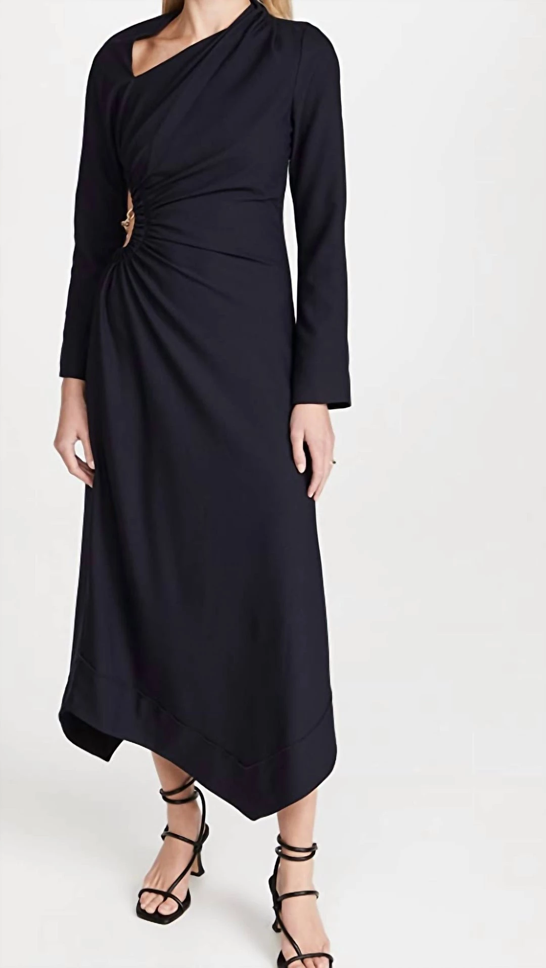 Coupon โ Jonathan Simkhai Christie Draped Neck Cutout ๐ Dress in Black for ๐ฉ women ๐ฅฐ 3 Coupon โ Jonathan Simkhai Christie Draped Neck Cutout ๐ Dress in Black for ๐ฉ women ๐ฅฐ