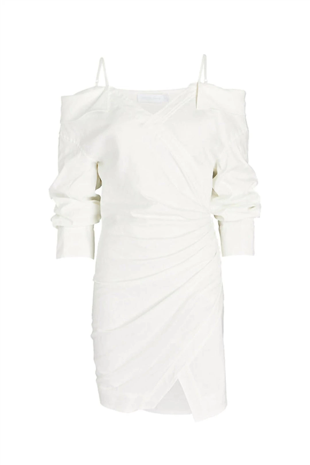 Best deal ๐ Jonathan Simkhai Monrow Draped ๐ Shirt ๐ Dress in White for ๐ฉ women โ๏ธ 4 Best deal ๐ Jonathan Simkhai Monrow Draped ๐ Shirt ๐ Dress in White for ๐ฉ women โ๏ธ - Image 2