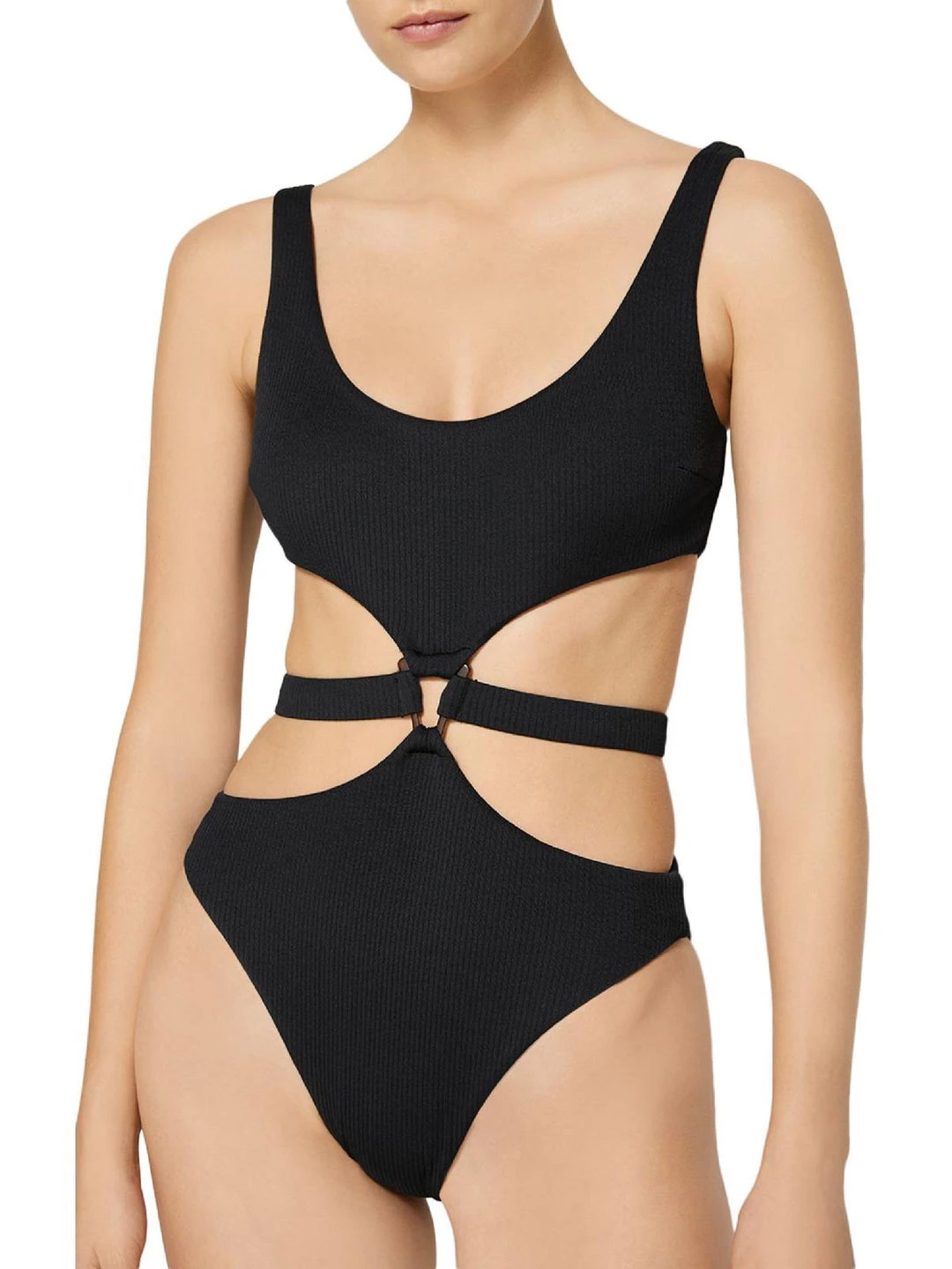 New โค๏ธ Jonathan Simkhai ๐ฉ Womens Ribbed Knit Light Support One-Piece ๐ฉฑ Swimsuit ๐ 5 New โค๏ธ Jonathan Simkhai ๐ฉ Womens Ribbed Knit Light Support One-Piece ๐ฉฑ Swimsuit ๐ - Image 3