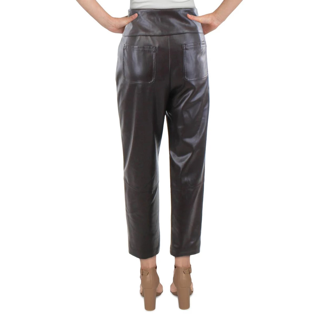 Promo โ Jonathan Simkhai Tessa ๐ฉ Womens Faux Leather Tie-Waist Ankle Pants ๐ฏ 4 Promo โ Jonathan Simkhai Tessa ๐ฉ Womens Faux Leather Tie-Waist Ankle Pants ๐ฏ - Image 2