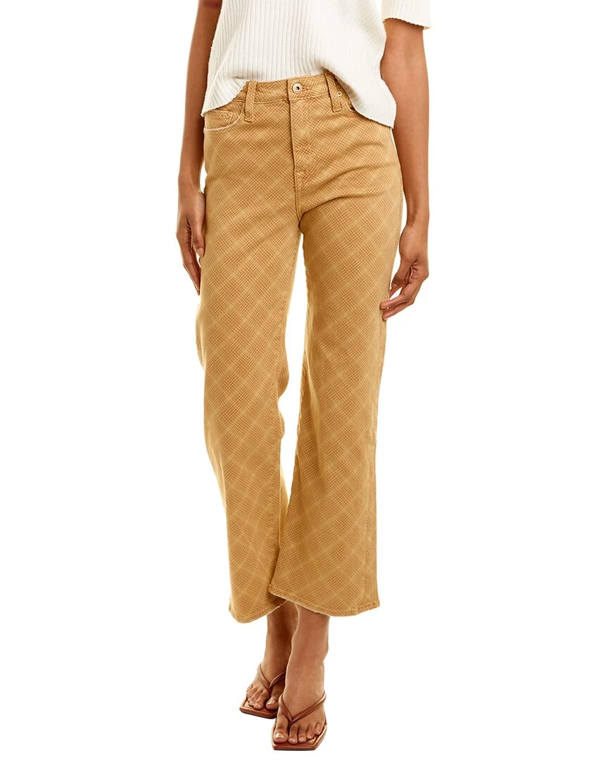 Flash Sale 🔔 Jonathan Simkhai TJ Sepia Plaid High-Rise Straight Jean for 👩 women ✨ 3 Flash Sale 🔔 Jonathan Simkhai TJ Sepia Plaid High-Rise Straight Jean for 👩 women ✨