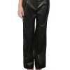 Budget 🌟 Jonathan Simkhai Tara 👩 Womens Vegan Leather Pleated Wide Leg Pants 🎁