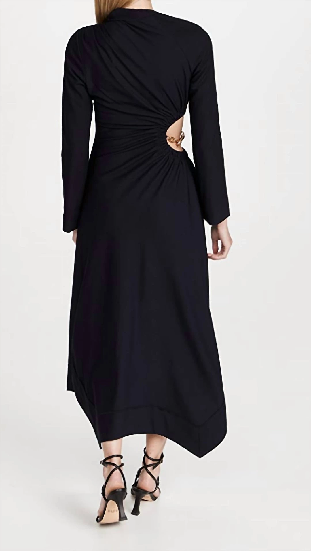 Coupon โ Jonathan Simkhai Christie Draped Neck Cutout ๐ Dress in Black for ๐ฉ women ๐ฅฐ 4 Coupon โ Jonathan Simkhai Christie Draped Neck Cutout ๐ Dress in Black for ๐ฉ women ๐ฅฐ - Image 2