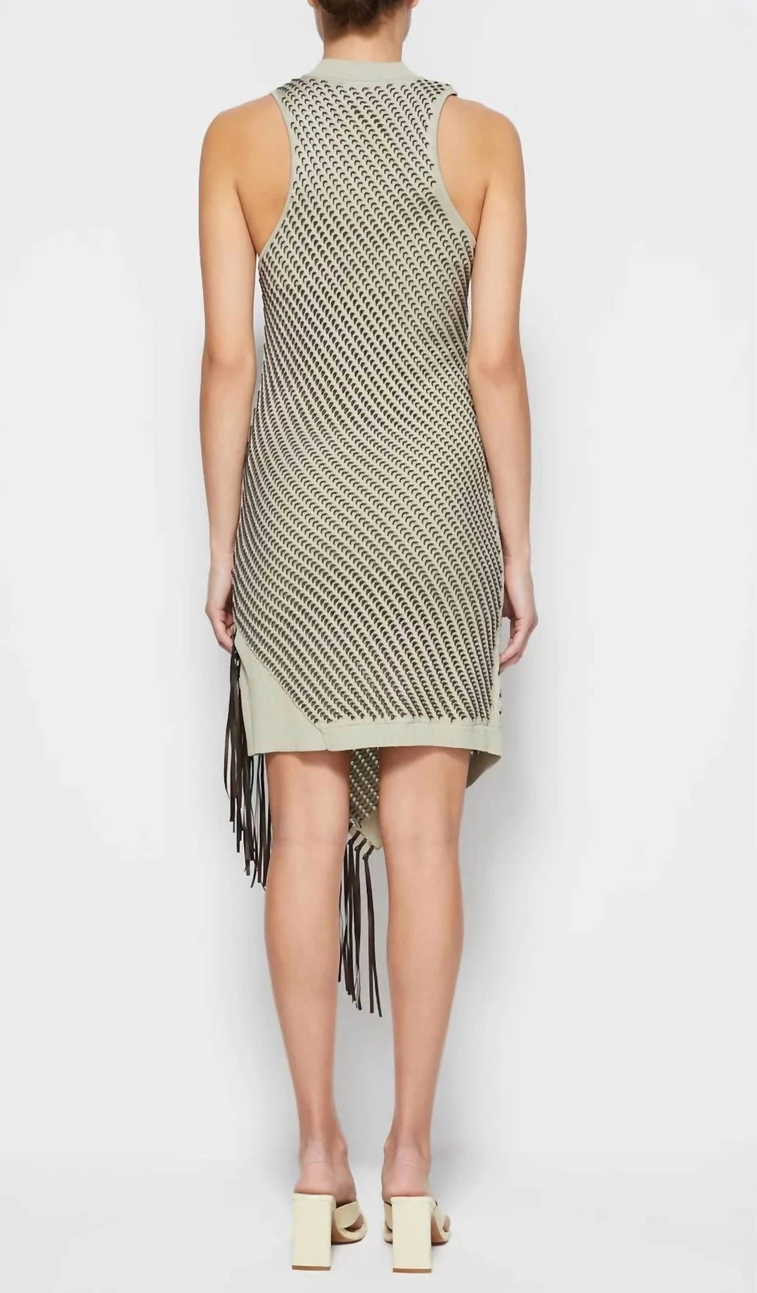 Best deal ๐ฏ Jonathan Simkhai Chelle Pointelle Fringe ๐ Dress in Marsh/Olive for ๐ฉ women ๐ 4 Best deal ๐ฏ Jonathan Simkhai Chelle Pointelle Fringe ๐ Dress in Marsh/Olive for ๐ฉ women ๐ - Image 2