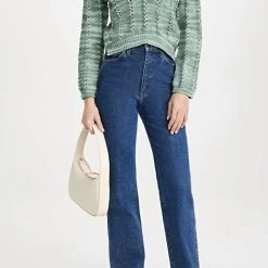 New ✨ Jonathan Simkhai Berenice Long Sleeve Polo in Lichen Jade for 👩 women 😀