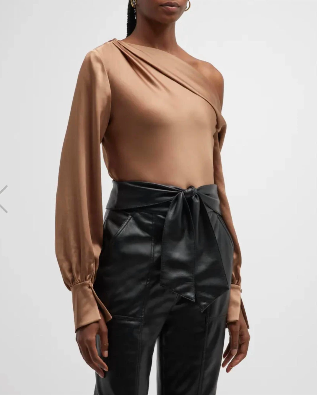 Best Pirce ๐ Jonathan Simkhai Alice Cold Shoulder Top in Latte for ๐ฉ women โ 3 Best Pirce ๐ Jonathan Simkhai Alice Cold Shoulder Top in Latte for ๐ฉ women โ