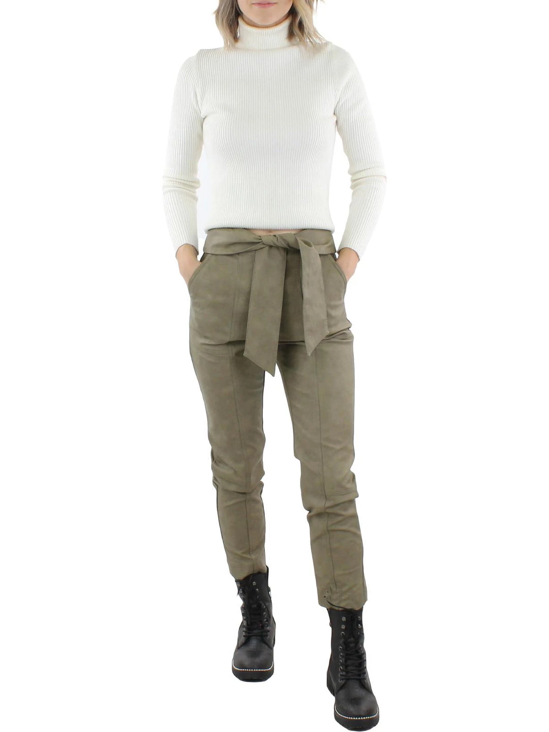 Coupon ๐ Jonathan Simkhai Tessa ๐ฉ Womens Faux Leather Belted Ankle Pants ๐ 3 Coupon ๐ Jonathan Simkhai Tessa ๐ฉ Womens Faux Leather Belted Ankle Pants ๐