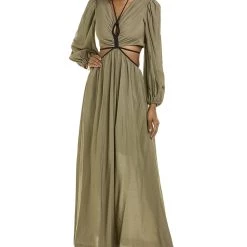 Promo 🔔 Jonathan Simkhai Tierneigh Maxi 👗 Dress for 👩 women 🎉