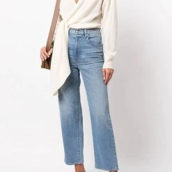 Flash Sale ๐ Jonathan Simkhai Anna Cashmere Long Sleeve Top in Ivory for ๐ฉ women ๐ฅฐ