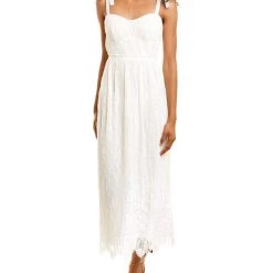 Discount 🛒 Jonathan Simkhai Bonnie Midi 👗 Dress for 👩 women ⭐