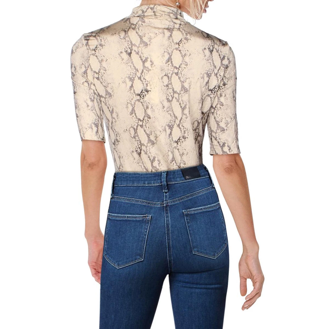 New โค๏ธ Jonathan Simkhai ๐ฉ Womens Snake Print Cut-out Bodysuit ๐งจ 4 New โค๏ธ Jonathan Simkhai ๐ฉ Womens Snake Print Cut-out Bodysuit ๐งจ - Image 2