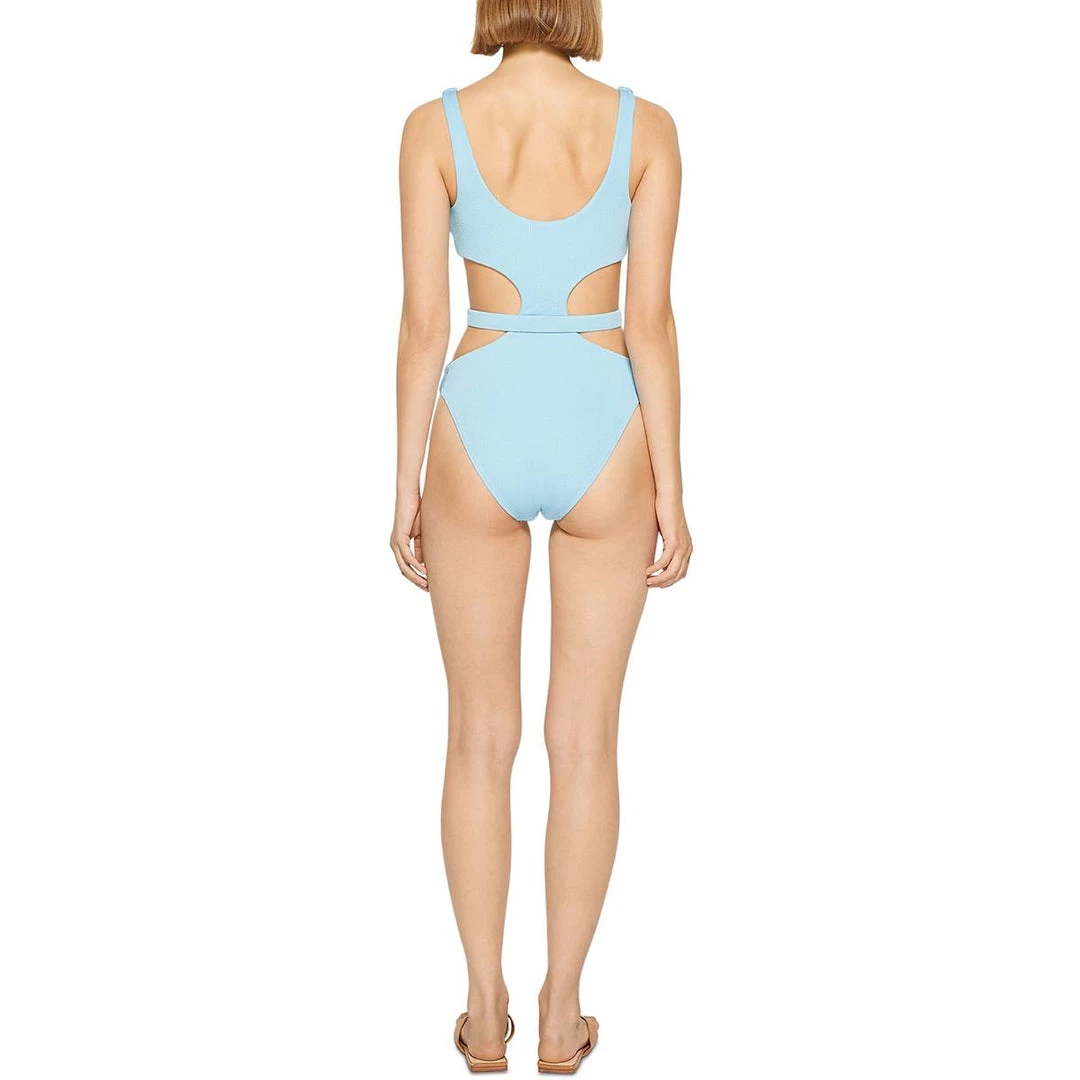 New โค๏ธ Jonathan Simkhai ๐ฉ Womens Ribbed Knit Light Support One-Piece ๐ฉฑ Swimsuit ๐ 4 New โค๏ธ Jonathan Simkhai ๐ฉ Womens Ribbed Knit Light Support One-Piece ๐ฉฑ Swimsuit ๐ - Image 2