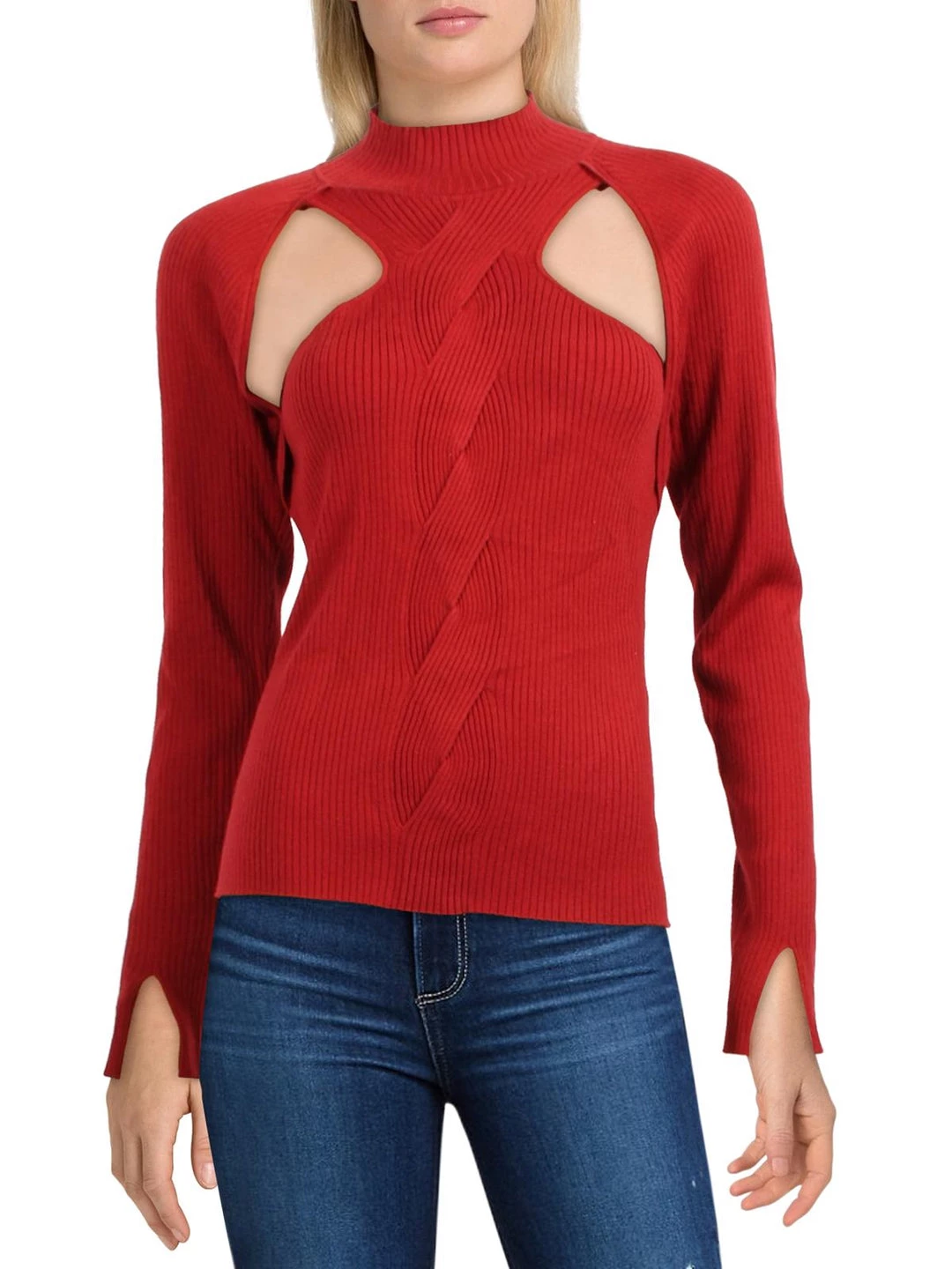 Brand new โญ Jonathan Simkhai Keegan ๐ฉ Womens Cut Out Twist Front Turtleneck Sweater โ 3 Brand new โญ Jonathan Simkhai Keegan ๐ฉ Womens Cut Out Twist Front Turtleneck Sweater โ