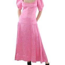 Best reviews of ❤️ Jonathan Simkhai Rumi 👩 Womens Puff Sleeve Calf Midi 👗 Dress 💯