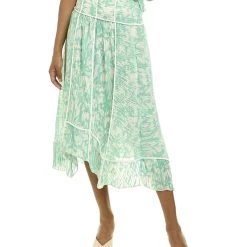 Deals 🌟 Jonathan Simkhai Lilliana Midi 👗 Skirt for 👩 women ✨