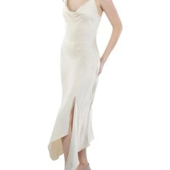 Cheapest 😀 Jonathan Simkhai Nellie 👩 Womens Satin Bias-Cut Slip 👗 Dress 🎉