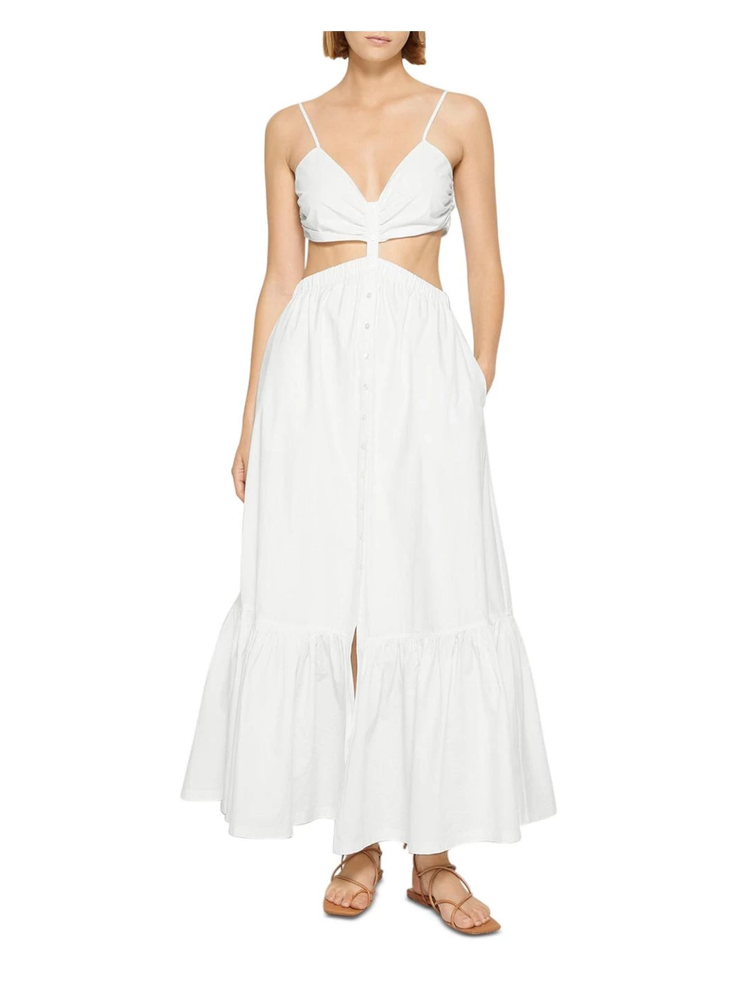 Buy 🌟 Jonathan Simkhai Kennedi 👩 Womens Cotton Long Maxi 👗 Dress 🌟 3 Buy 🌟 Jonathan Simkhai Kennedi 👩 Womens Cotton Long Maxi 👗 Dress 🌟