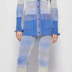 Coupon ⌛ Jonathan Simkhai Bianca Cardigan in Cobalt Space Dye for 👩 women ✨