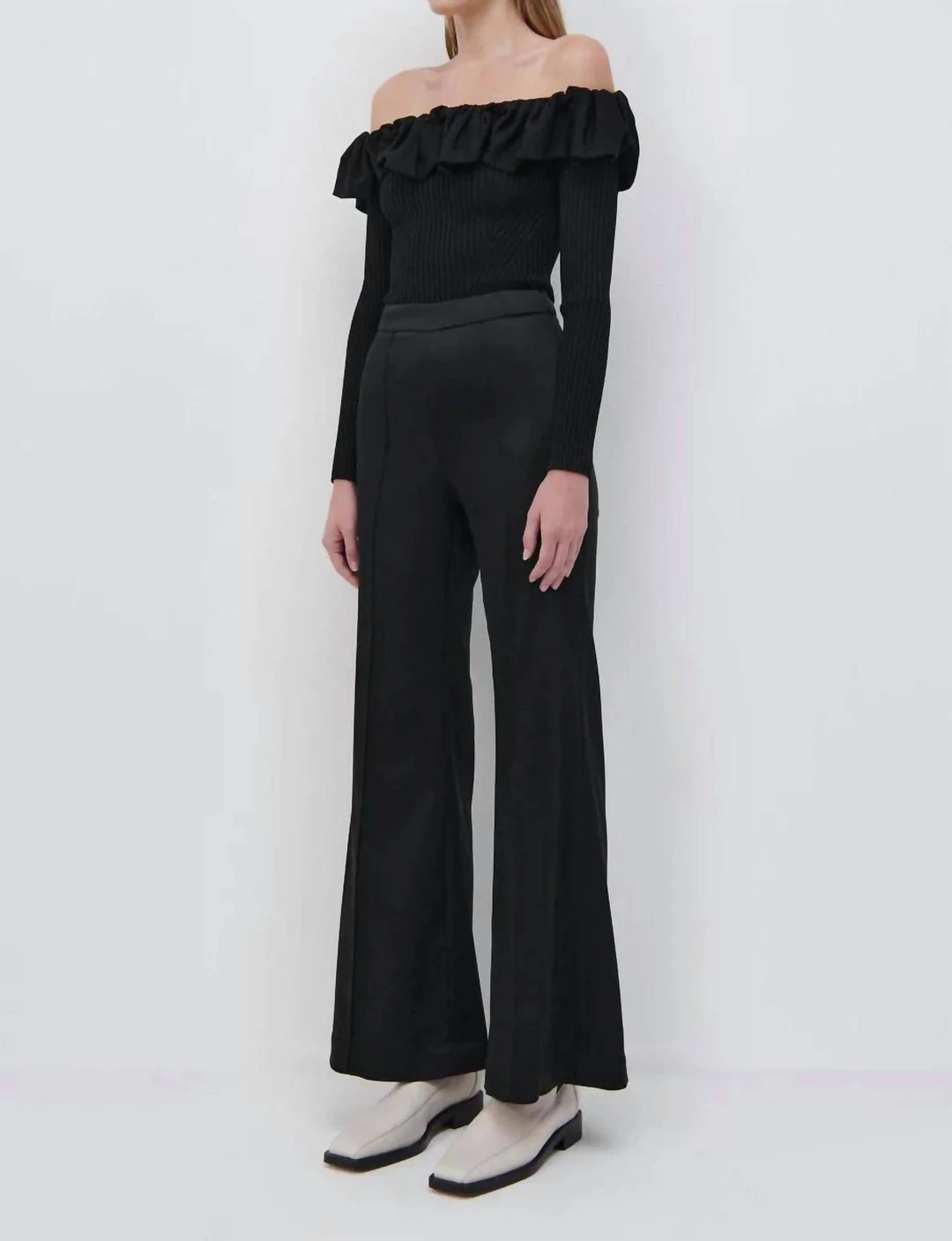 Deals โค๏ธ Jonathan Simkhai Isabelle Ruched Off Shoulder Top in Black for ๐ฉ women ๐ 4 Deals โค๏ธ Jonathan Simkhai Isabelle Ruched Off Shoulder Top in Black for ๐ฉ women ๐ - Image 2