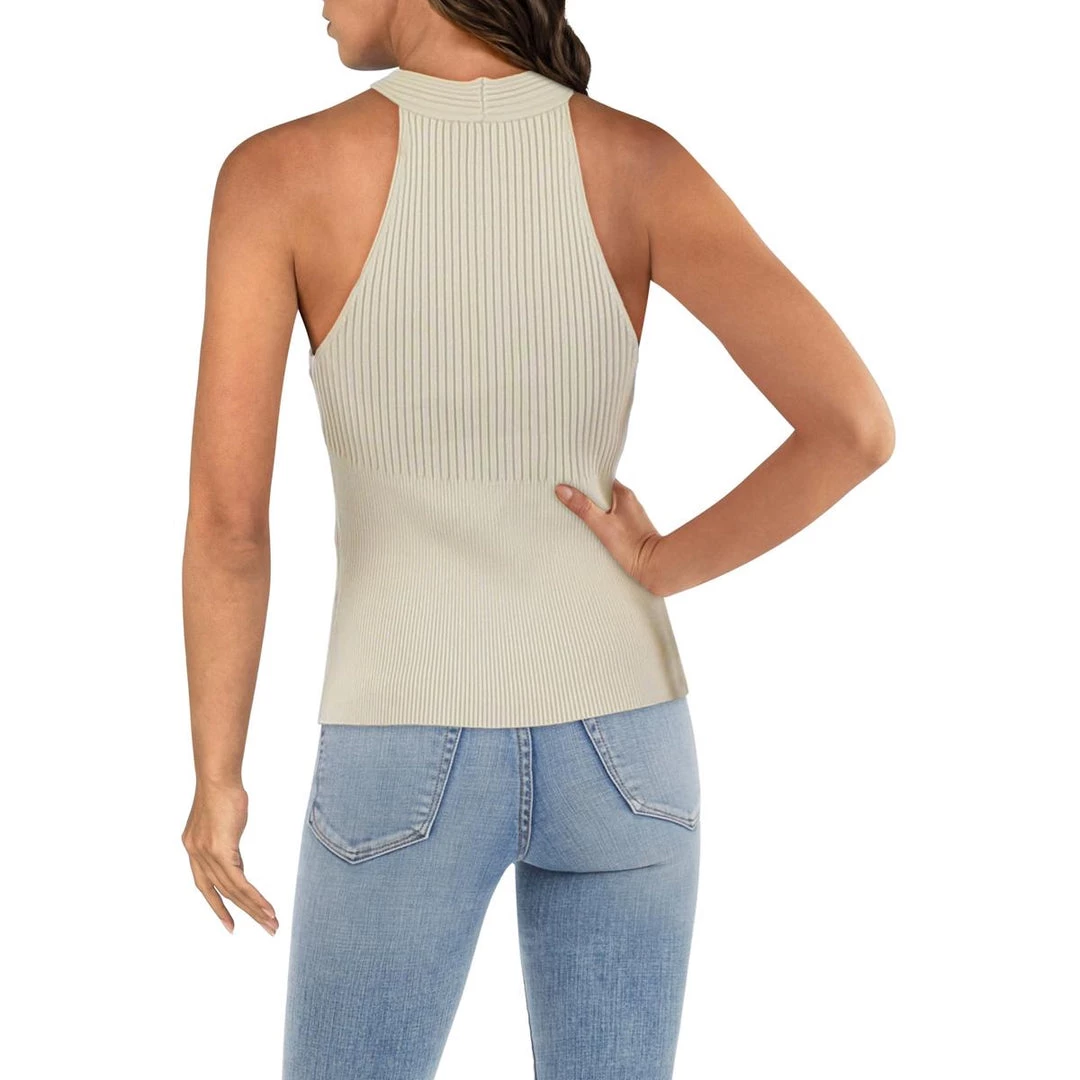 Best Sale ๐ Jonathan Simkhai Andrea ๐ฉ Womens Ribbed Knit Racer Back Halter Top ๐ฅ 4 Best Sale ๐ Jonathan Simkhai Andrea ๐ฉ Womens Ribbed Knit Racer Back Halter Top ๐ฅ - Image 2