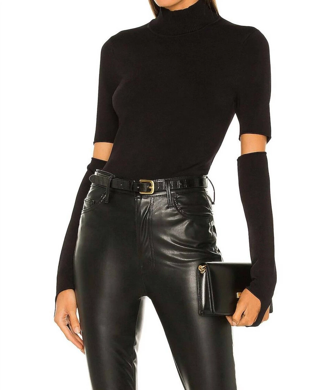 Deals ๐ Jonathan Simkhai Jamie Compact Rib Long Sleeve Pullover in Black for ๐ฉ women ๐ 3 Deals ๐ Jonathan Simkhai Jamie Compact Rib Long Sleeve Pullover in Black for ๐ฉ women ๐